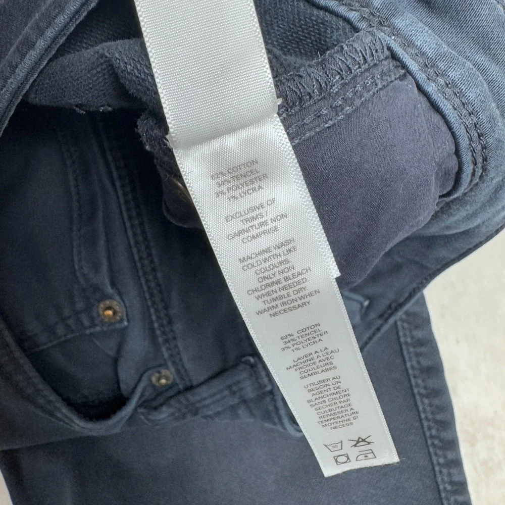 DUER Pants Men 32x32 Straight Fit No Sweat Stretch Denim DU/ER Navy